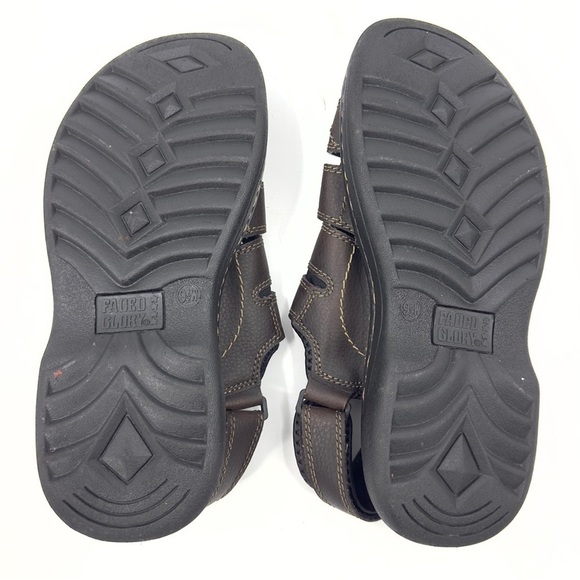 Vintage Faded Glory Y2K Chunky Fisherman Sandals Mens 9.5 Wide 90s Preppy main image 6